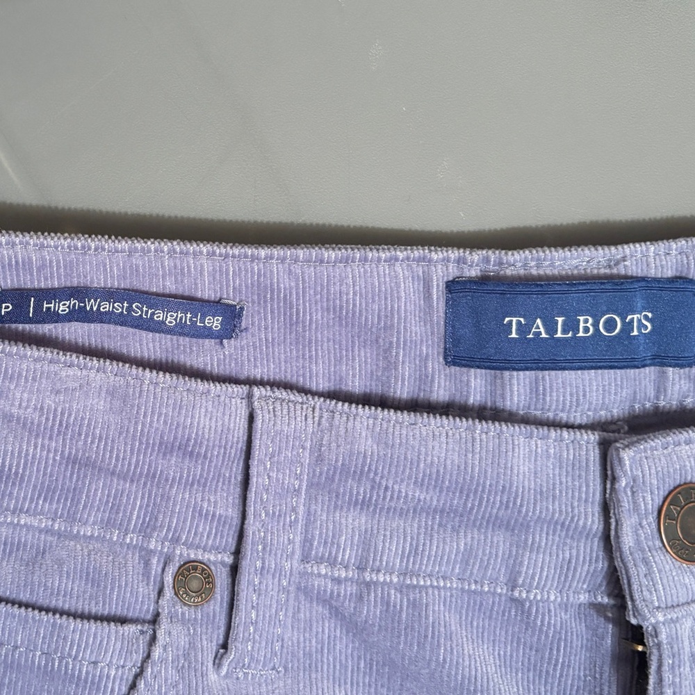 NWOT Blue corduroy trousers